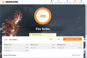 3D Mark Firestrike